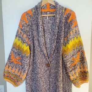 Free people birds of a feather cardigan